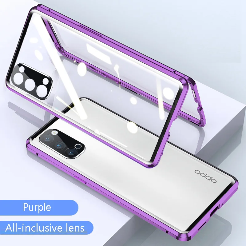 360° Full Body Magnetic Phone Case with Double-Sided Glass and Shockproof Protection