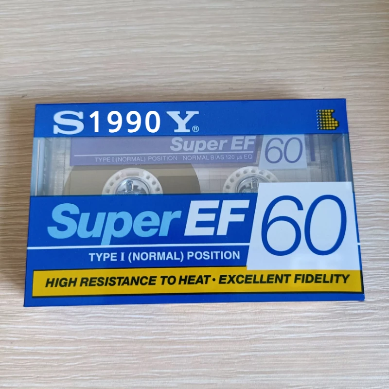 Audio Cassette Tape 1Pcs 1990 Year Retro Sealed Normal Position Blank For Sony Collection