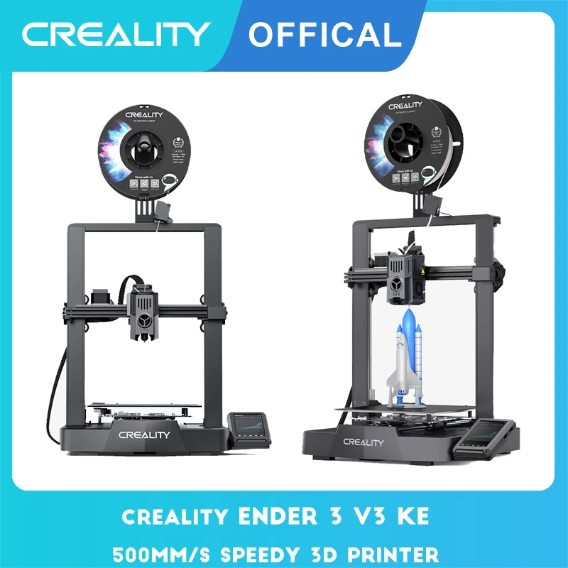 Creality Ender 3 V3 KE 3D Printer With 500MM/S Max Fast Printing Hands-free  auto leveling Sprite Extruder X-axis Linear Rail - AliExpress