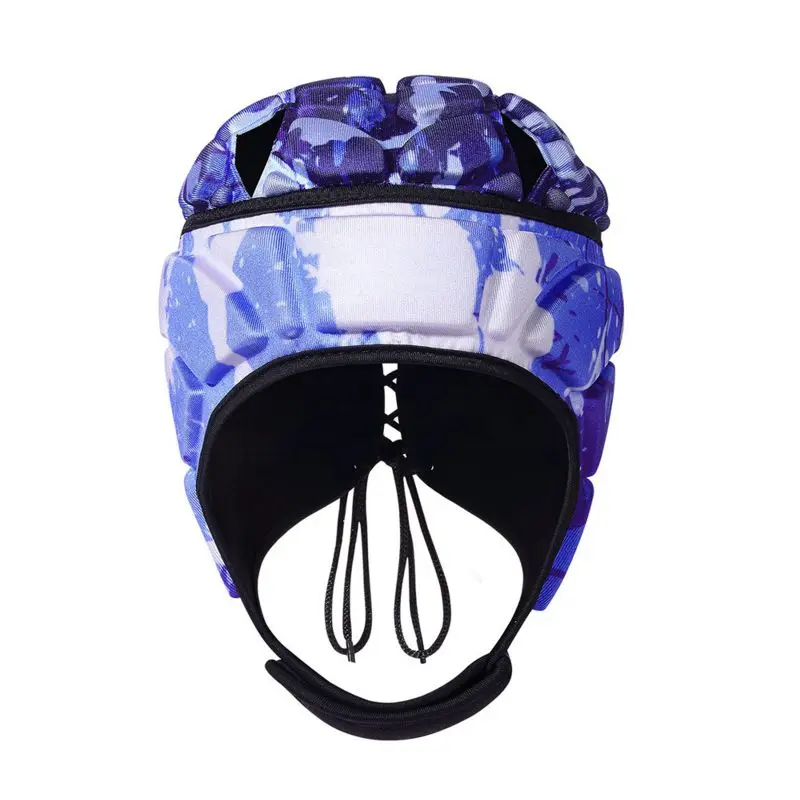 Children Sports Headguard Adjustable Strap Helmet Headguard Protective Sports Knee Pads Children Playing Pitcher Training