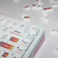 Premium PBT Keycap Cherry Profile 129 Keys/Sets DYE Subbed For Cross Mx Switches Mechanical Keyboard - Image 4