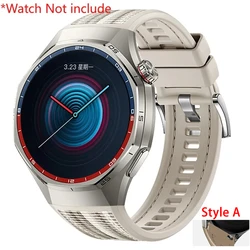 Silicone Woven Sport Strap for Smartwatch - Durable Bracelet Correa Accessories (Starlight - Style A)