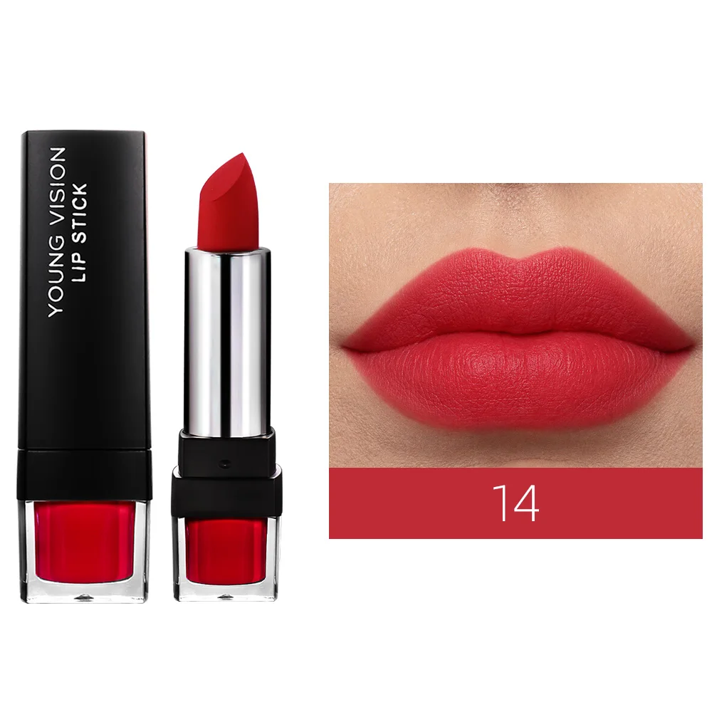 Velvet Finish Matte Lipstick Set: Long-Lasting, Non-Fading & Smudge-Proof