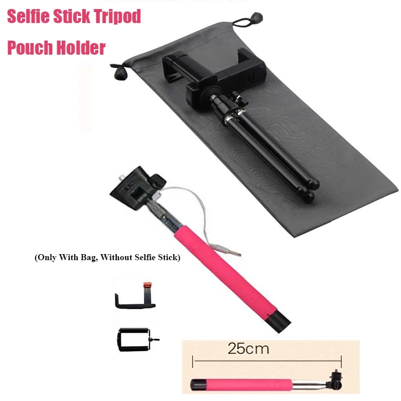 1PC Waterproof Storage Bag with Drawstrings Long Bag Organizer for Selfie Handheld Stick Portable Tripod Pouch Holder 27cm*10cm