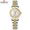 CHENXI Super Hot Sale Luxury Women's Watch Quartz Golden Stainless Steel Small Dial Charm Dress Trendy Wristwatch for Fashion La 1