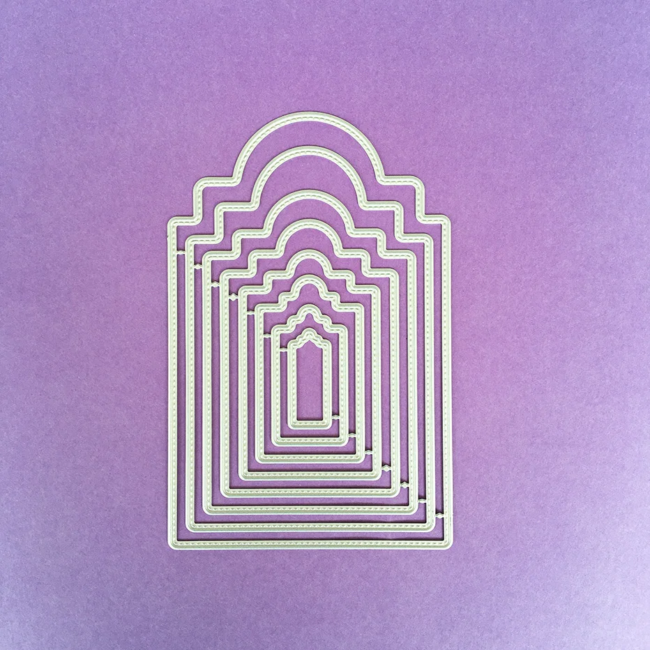 

Irregular border Metal Cutting Template Gift Tags DIY Handmade Craft Die Photo Album Scrapbooking Die Cut