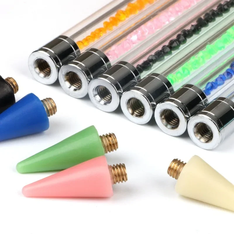 Rhinestone Wax Pen Head for Nail Art Gem Picker Tool,Replacement Tip for Rhinestone Picker Wax Pencil For Rhinestone Nail Tools 3