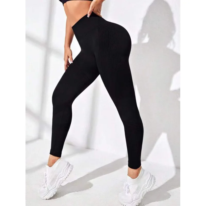 Women 3D Sport Yoga Leggings High Waist Breathable Tummy Control Butt Lifter for Daily Outdoor Fitness