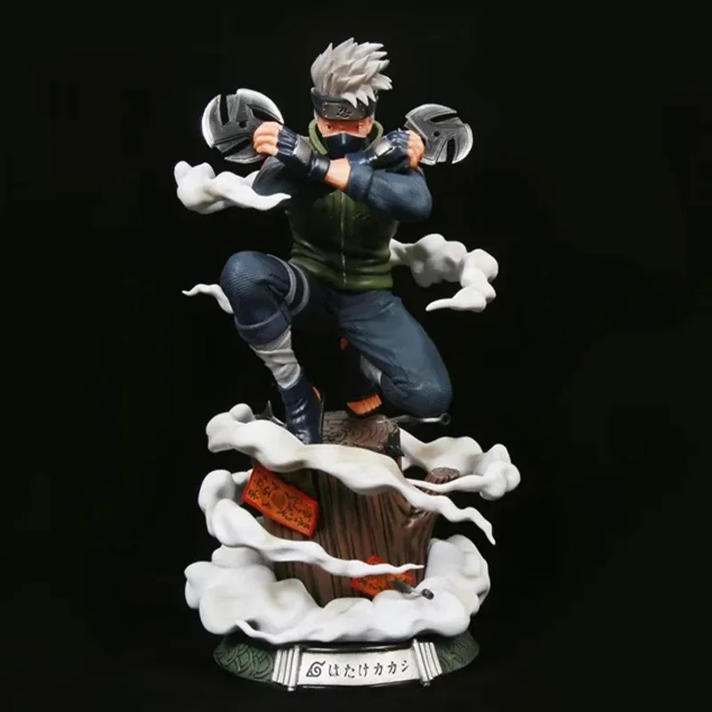 Naruto Figures: Hatake Kakashi - Dual Shuriken Thrower in Action