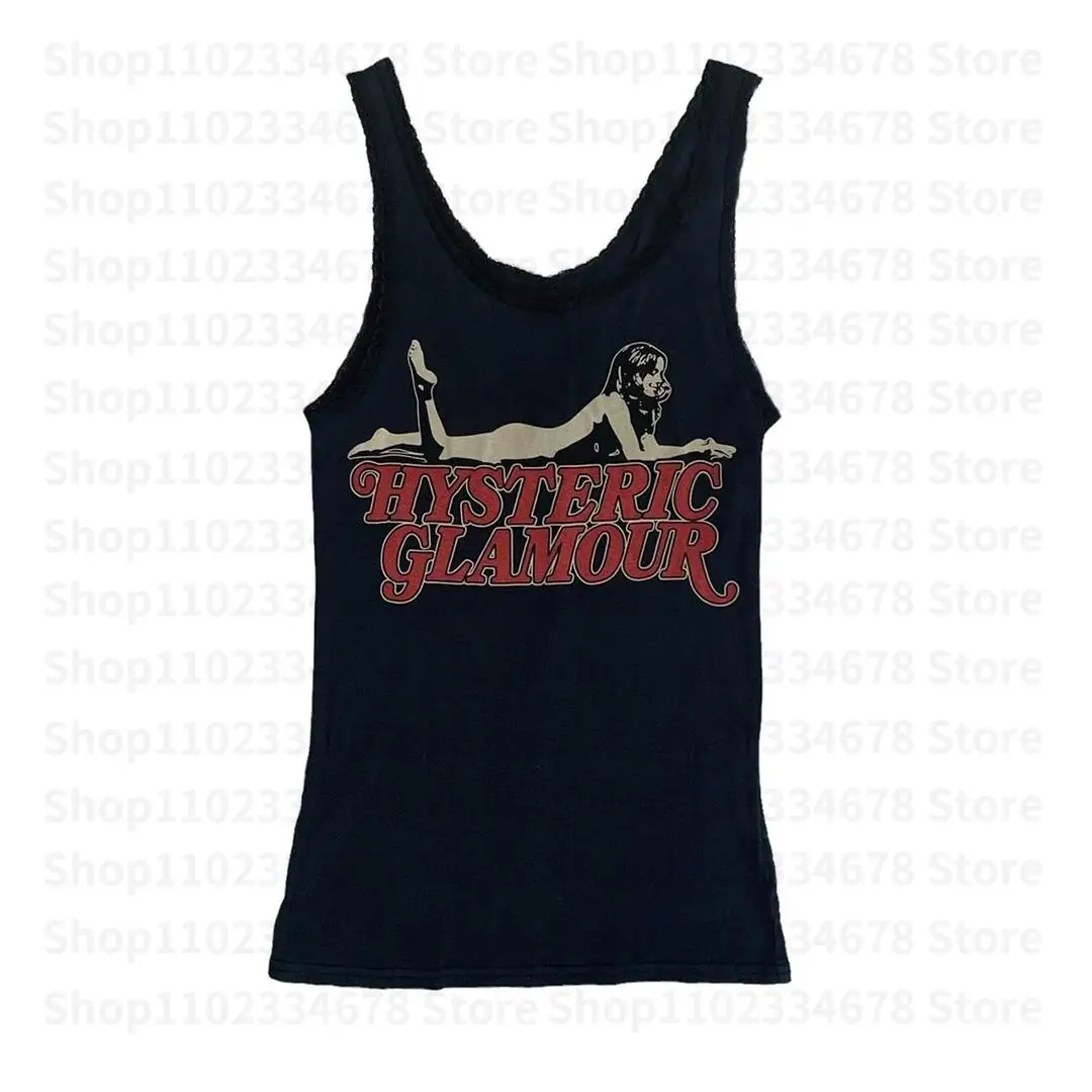 Punk femmes esthétique lettre imprimer Grunge gothique Camisole haut Y2k vêtements Vintage Corset débardeur bébé t-shirts Emo fille culture hauts 1 Punk femmes esthétique lettre imprimer Grunge gothique Camisole haut Y2k vêtements Vintage Corset débardeur bébé t-shirts Emo fille culture hauts 1