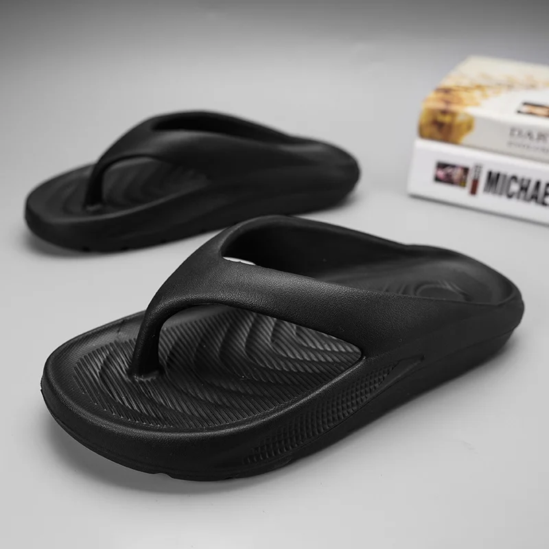 Męskie klapki antypoślizgowe letnie klapki do chodzenia wewnątrz i na zewnątrz miękkie piankowe klapki_voghion.com