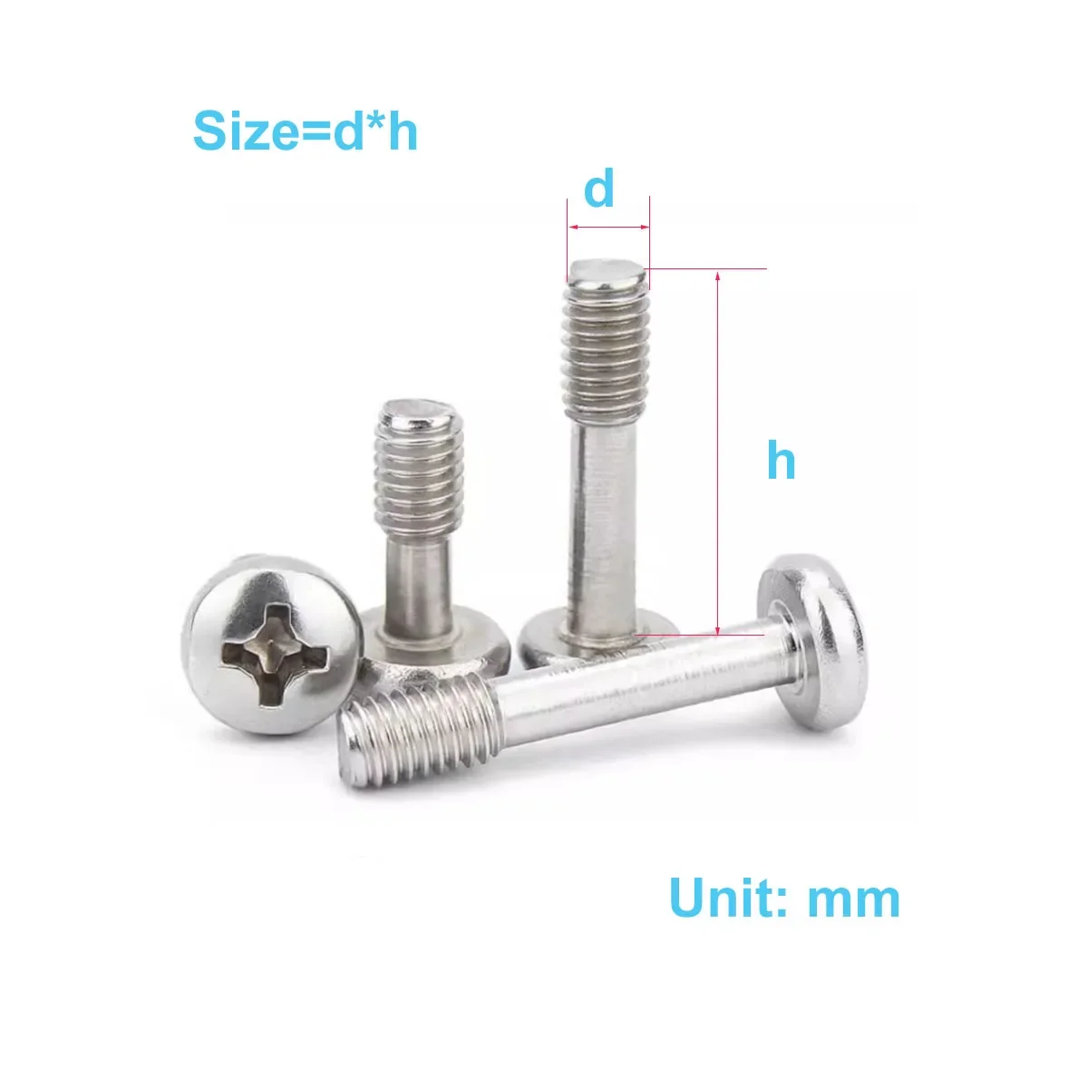 

304 Stainless Steel Cross Round Head Non Loosening Screw, Anti Loosening And Anti Loosening Pan Head Bol