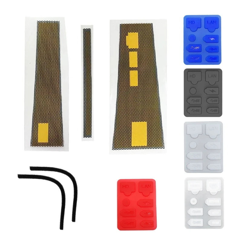 Ventola Con Tappo Antipolvere Filtro Antipolvere Protezione Antipolvere Console Gioco Copertura Antipolvere Per H7Jf