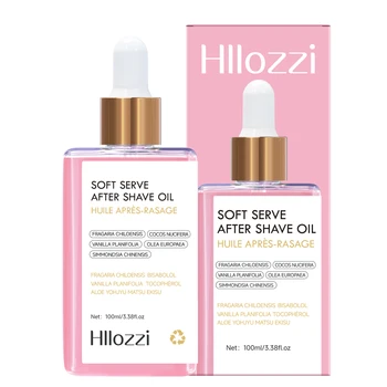 100 ml/3,38 f.oz Olio dopobarba morbido alla fragola Idratare e nutrire in profondità la pelle Siero idratante per uomini e donne 1