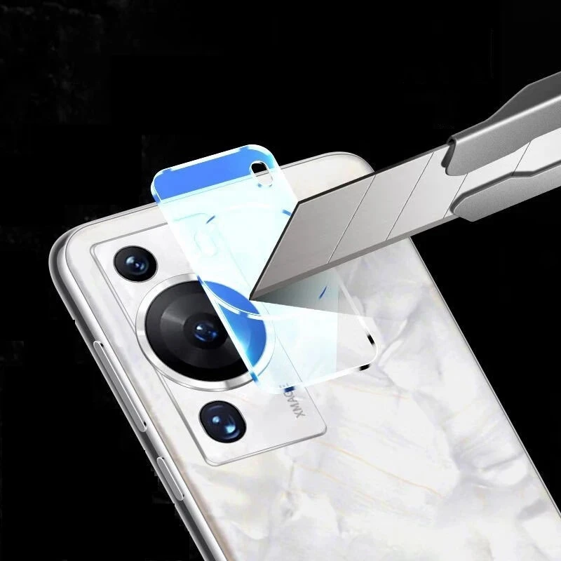 2-Pack 3D Camera Lens Tempered Glass Screen Protector Film