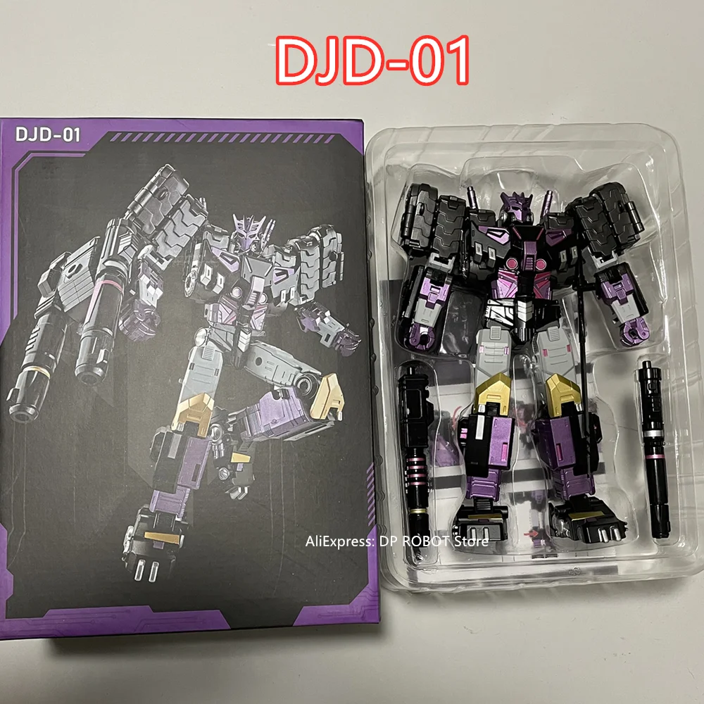 재고 변신 DJD-01, DJD01 Tarn KO 공식 21cm 메탈 액션 피규어, 박스 포함