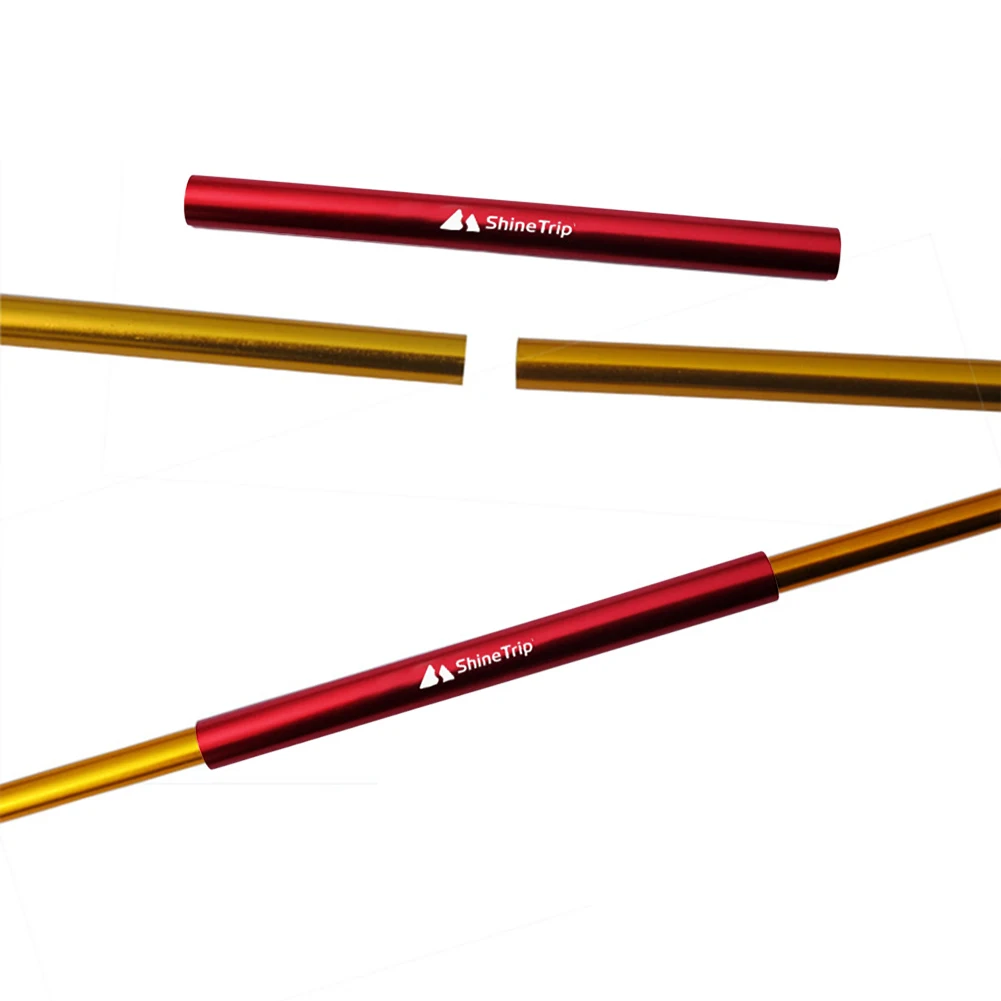4pcs Durable Aluminium Alloy Tent Pole Repair 5