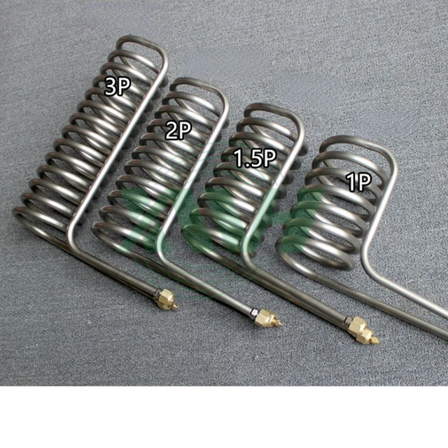 1pcs Titanium tube Coil Evaporator 1P 1.5P Refrigeration titanium tube for  aquarium fish tank chiller heat exchanger replacement _ - AliExpress Mobile