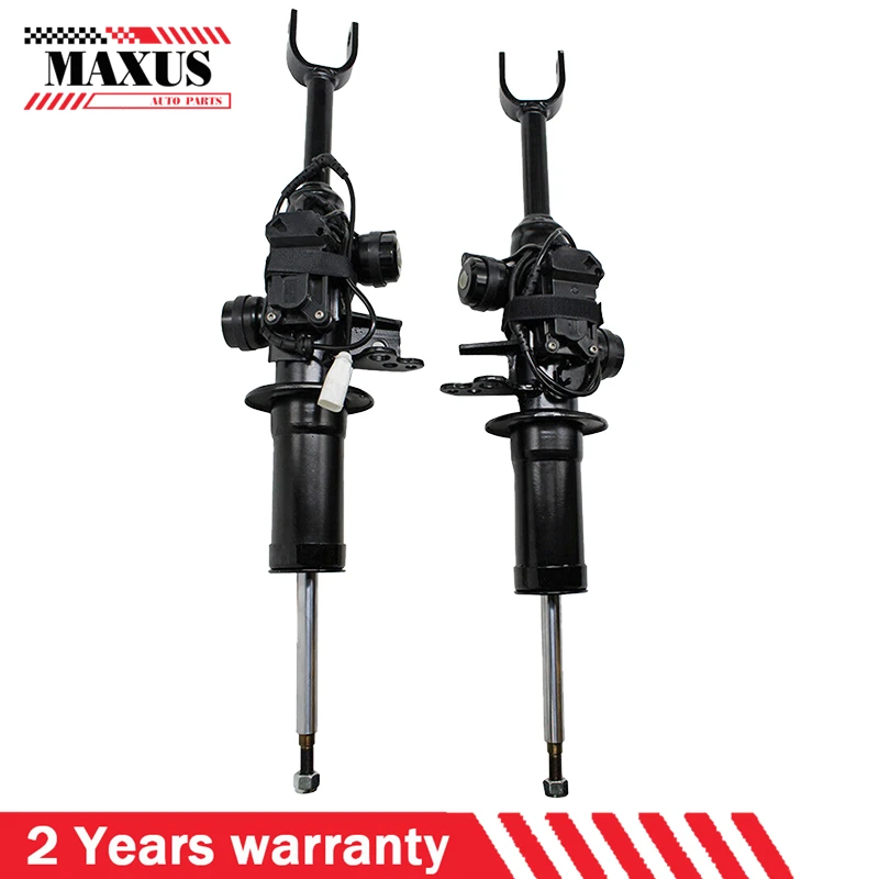 

New 2X Front Left and Right Hydraulic Suspension Shock Absorber Strut w/EDC Fit for BMW F01 F02 F07 F10 550i 740i 37116796931