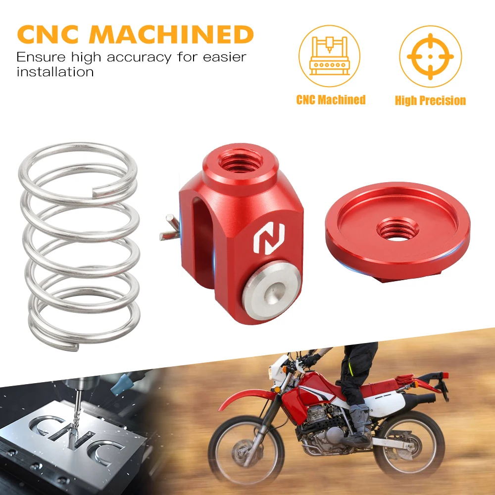 NICECNC Für Honda XR650L XR 650L 1993-2025 2021 XR600R XR 600R 1993-2000 Motorrad Hinterradbremshebel Rückholfeder-Kit Aluminium – Detail 6
