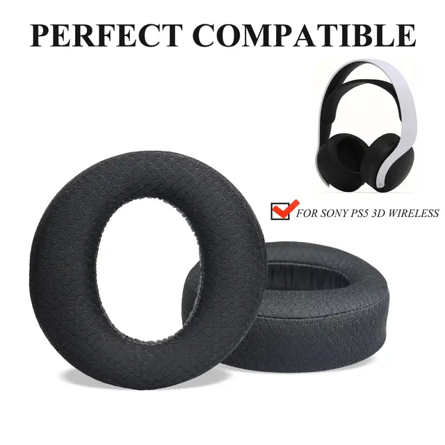 Wireless Headphones Cleaning Earpads PS5 Ear Pads Replacement For