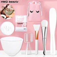Face Skin Care Tool Set Silicone Facial Mask Brushes Beauty Salon Bowl Spoon Mask Mud Film Brush Skin Care DIY Beauty Tools 1