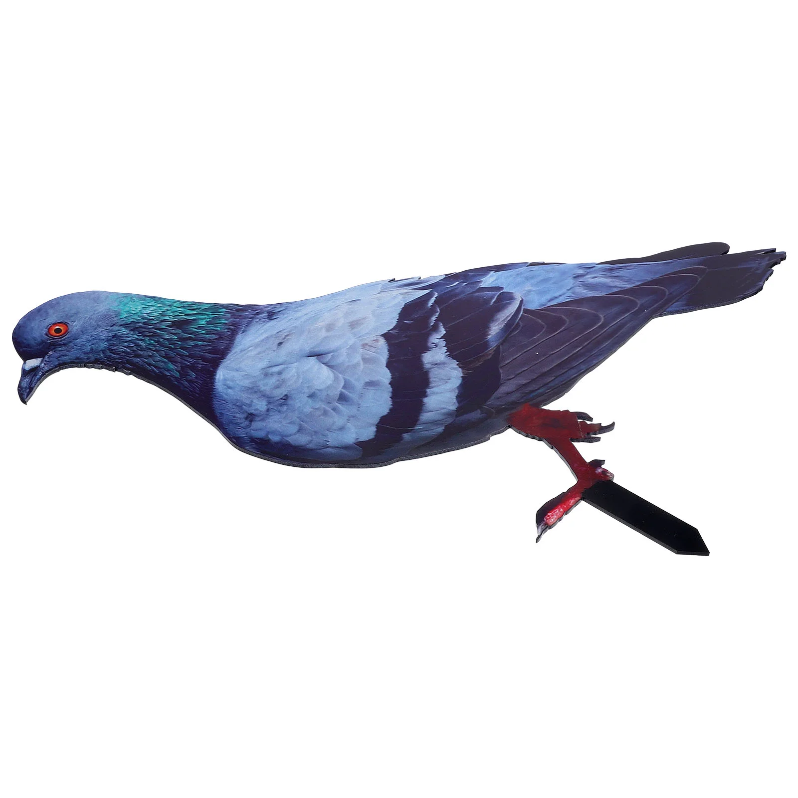 

Yard Pigeon Stake Backyard Dove Insert Pigeon Garden Stake Bird Sign Stake Lawn Decor