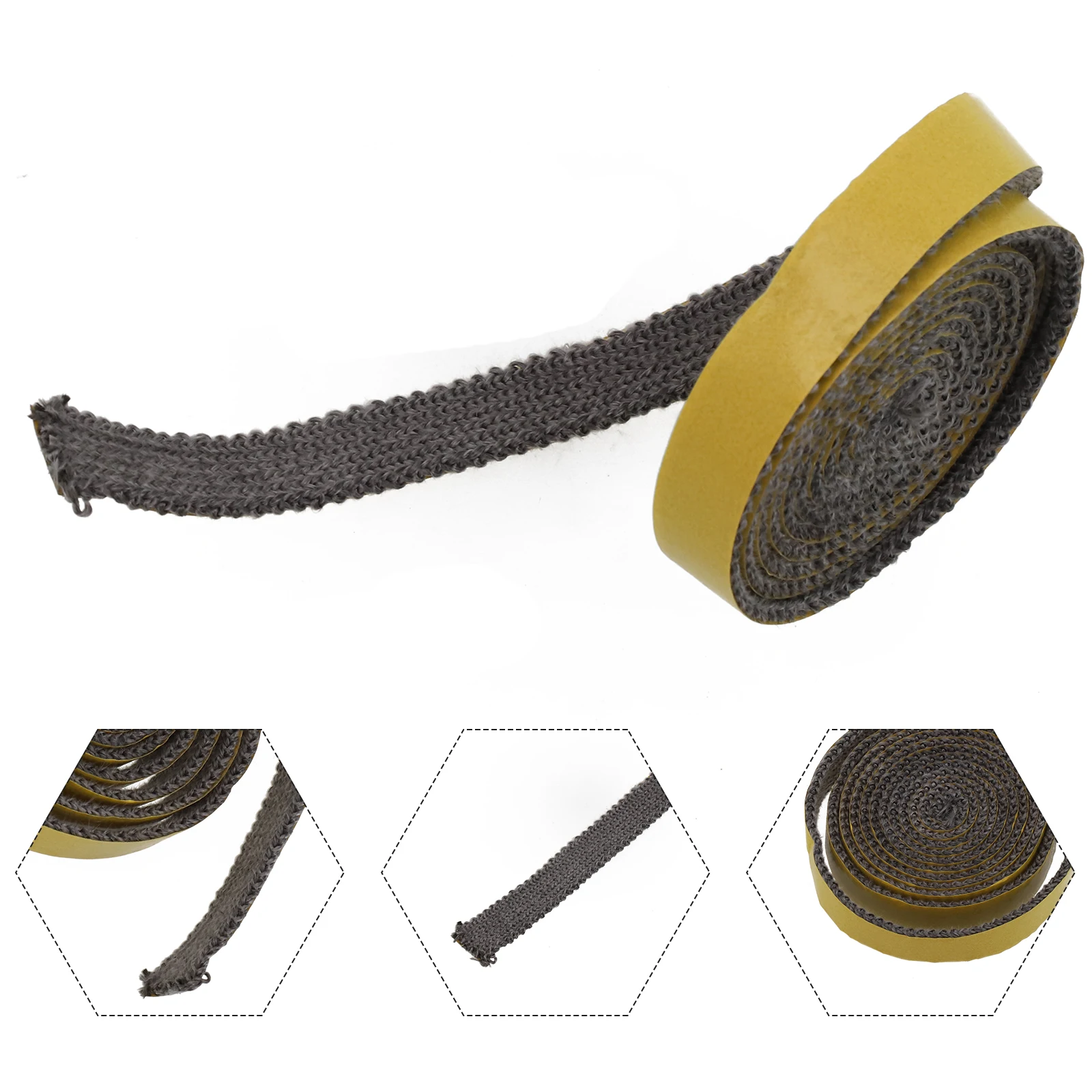 Stove Fire Rope 18mmx2m Lightweight Resilient Suitable for Bulbs Heat Ex changer Seals Reliable Performance
