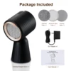‎Tieasy with 2 Speed Exhaust Fan Detachable Aluminum Filter Portable Range Hood ZMS-TBX8 3
