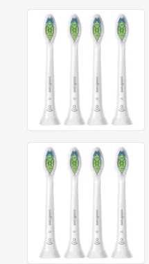 4/8pcs Electric Toothbrush Replacement Toothbrush Head For Philips HX6064 Sonicare W2 Electric Toothbrush Head Brush Heads 2