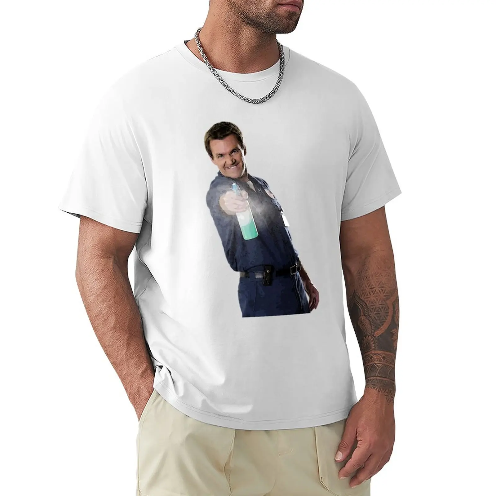 

The janitor T-Shirt vintage tees sweat men t shirts