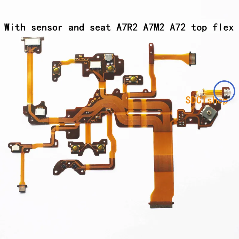 1PCS Top Cover Mode dial turntable Flex Cable For SONY A7R II ILCE-7RM2 / A7S II ILCE-7SM A7 II ILCE-7M2 Camera A7M2 A7R2 A7S2