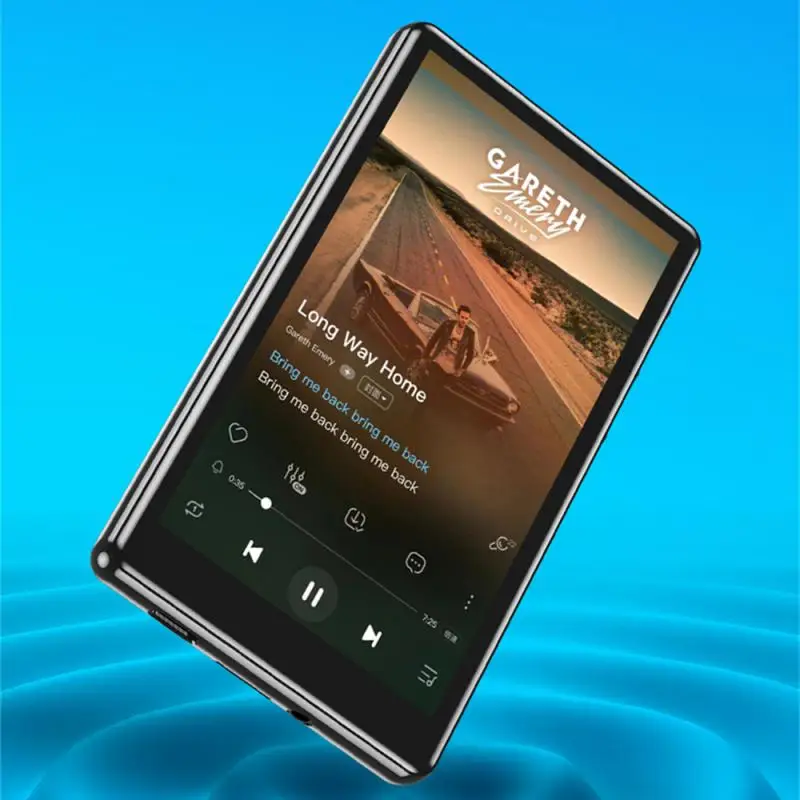 Portable WiFi MP4 Player Bluetooth MP5 HiFi Sound Music MP3 Player 4.0 "Full Touch Screen FM/Recorder/Browser/Support Max 256GB