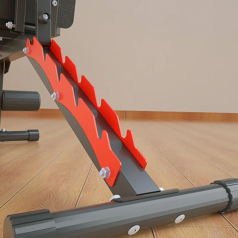 MIYAUP Home Fitness Equipment Sit Up Board Men's Exercise Equipment Folding Bird Dumbbell Waist Chair