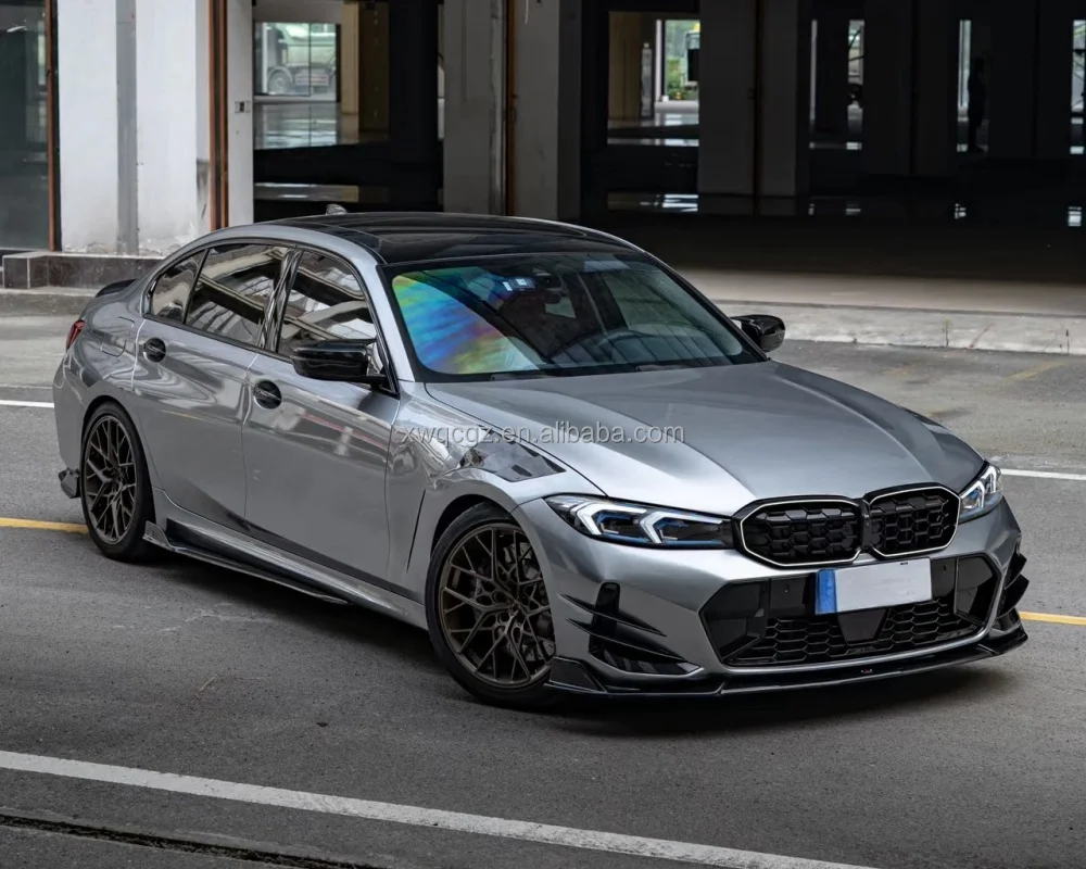 3 시리즈 G20 G28 320 330i M340 업그레이드 카본 파이버 펜더 후드 트렁크 범퍼 바디 키트 개방형 환기 펜더