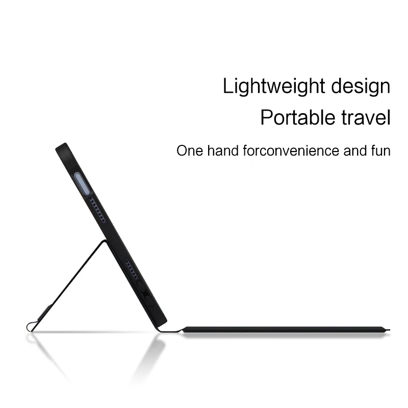 Huwei-trackpad Keyboard para Ipad Smart Case Backlight para Ipad Mini 2023 6ª Geração Espanhol e Português 8.3 - Imagem 6