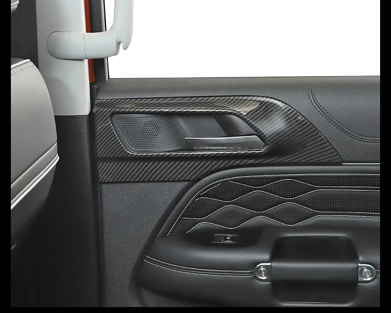

Suitable For Tank 300 2021 2022 2023 Door Inner Handle Panel and Horn Decorative Sticker Accessories