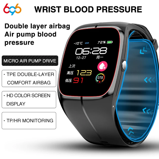 Blood Oxygen Blood Pressure Body Temperature Heart Rate Monitor Smartwatch Men Waterproof Sleep Sport Health Smart Watches Women