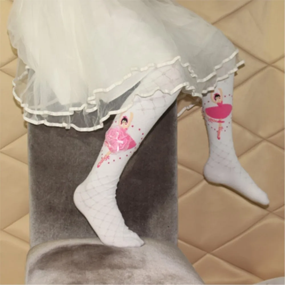 Baby Stockings Flower Ballet Leggings for Girls 3-10 Years