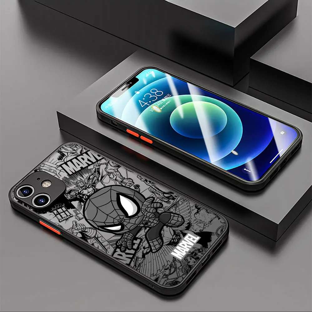 Marvel Comic Thor Loki Case For Apple iPhone 14 Plus 13 Pro Max 11