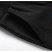 Women's Winter Loose Wide Leg Pants Are Suitable for Casual and Sports Wear. Black Sports Pants Are Suitable for Women - Image 6