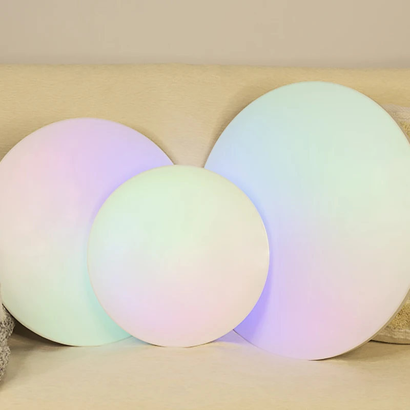 MARPOU RGB Smart Ceiling Light LED Round Ceiling Lamp CW Tuya APP Dimmable Compatible 450mm 370mm 300mm 18-54w 220v Ambient Lamp led ceiling light ceiling light