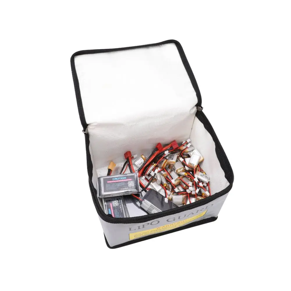 Sac de rangement anti-explosion pour batterie drone - Lot de 5