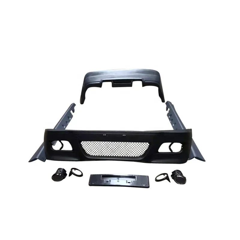 

Factory Direct Front Bumper Rear Bumper Side Skirts Bodykit Upgrade M3 Style Car Bumpers for E46