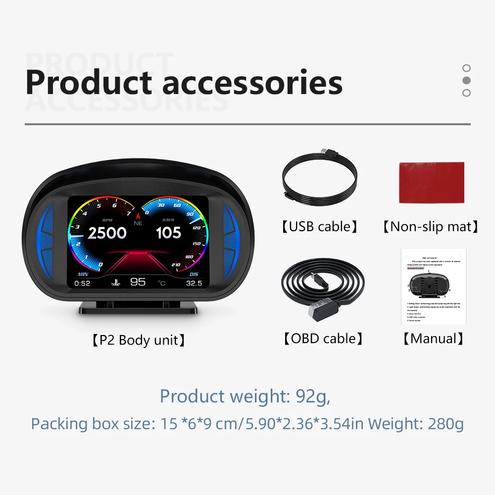  溸 P2  ý HUD  ƿƮ  OBD2 GPS ӵ,  溸 ͺ 극ũ ׽Ʈ ڵ   ÷