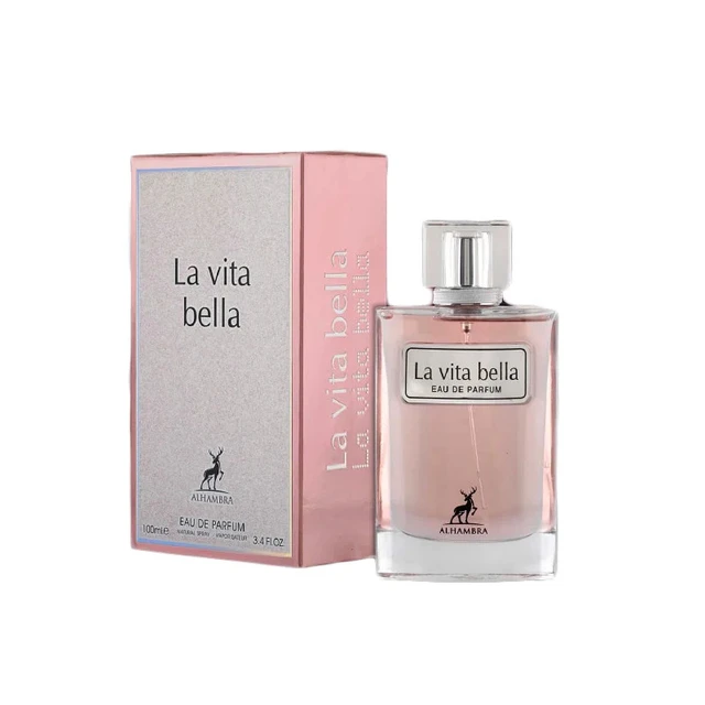 Perfume árabe para mujer Al Hambra La Vita Bella - eau de parfum 100 ml -  Alb Hambra La Vita Bella para mujer - AliExpress