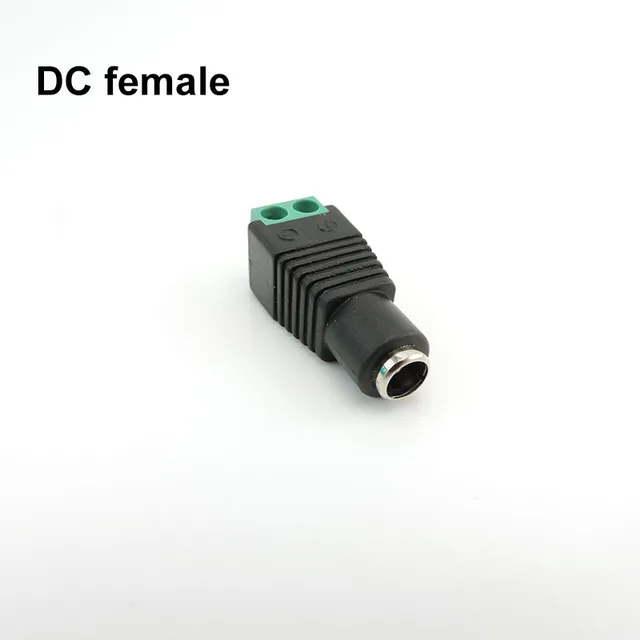 2 Polig Buchse Stecker Mänlich-Weiblich DC 12V – -LED Leuchten  MarketPlace