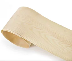 L:2.5meters Width:18cm T:0.5mm Natural Camphor Pine Patterned Wood Veneer