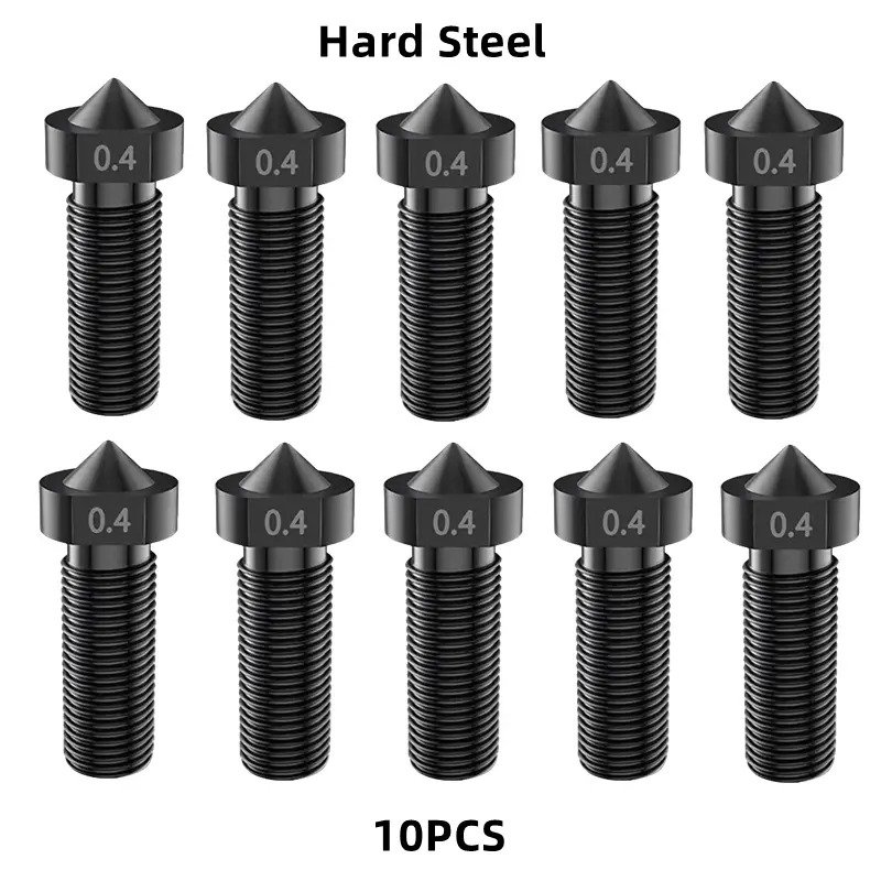 Volcano Nozzle For Artillery Sidewinder X1 & X2 Genius Pro Vyper Kobra Plus, Max 1.75mm Filament M6 Thread Hotend Brass Nozzles image 14