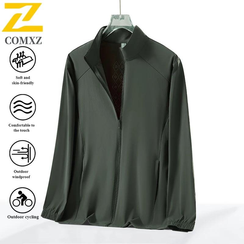 Summer UV Protection Jacket UPF50+ Detachable Hood Fishing Skin Coat Men Women Lightweight Outdoor Sports Sunscreen clothing2025